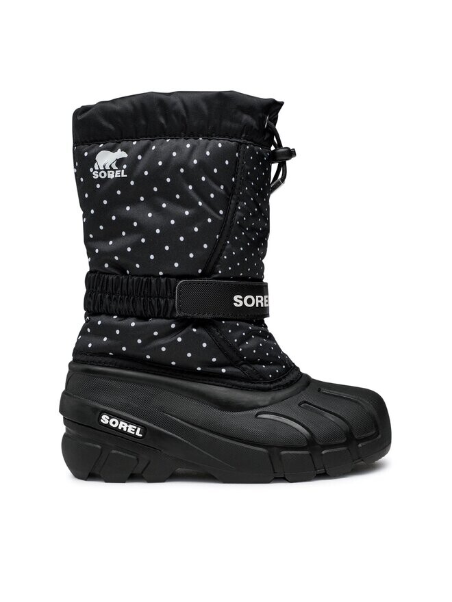 

Снегоступы Youth Flurry Print Sorel, черный