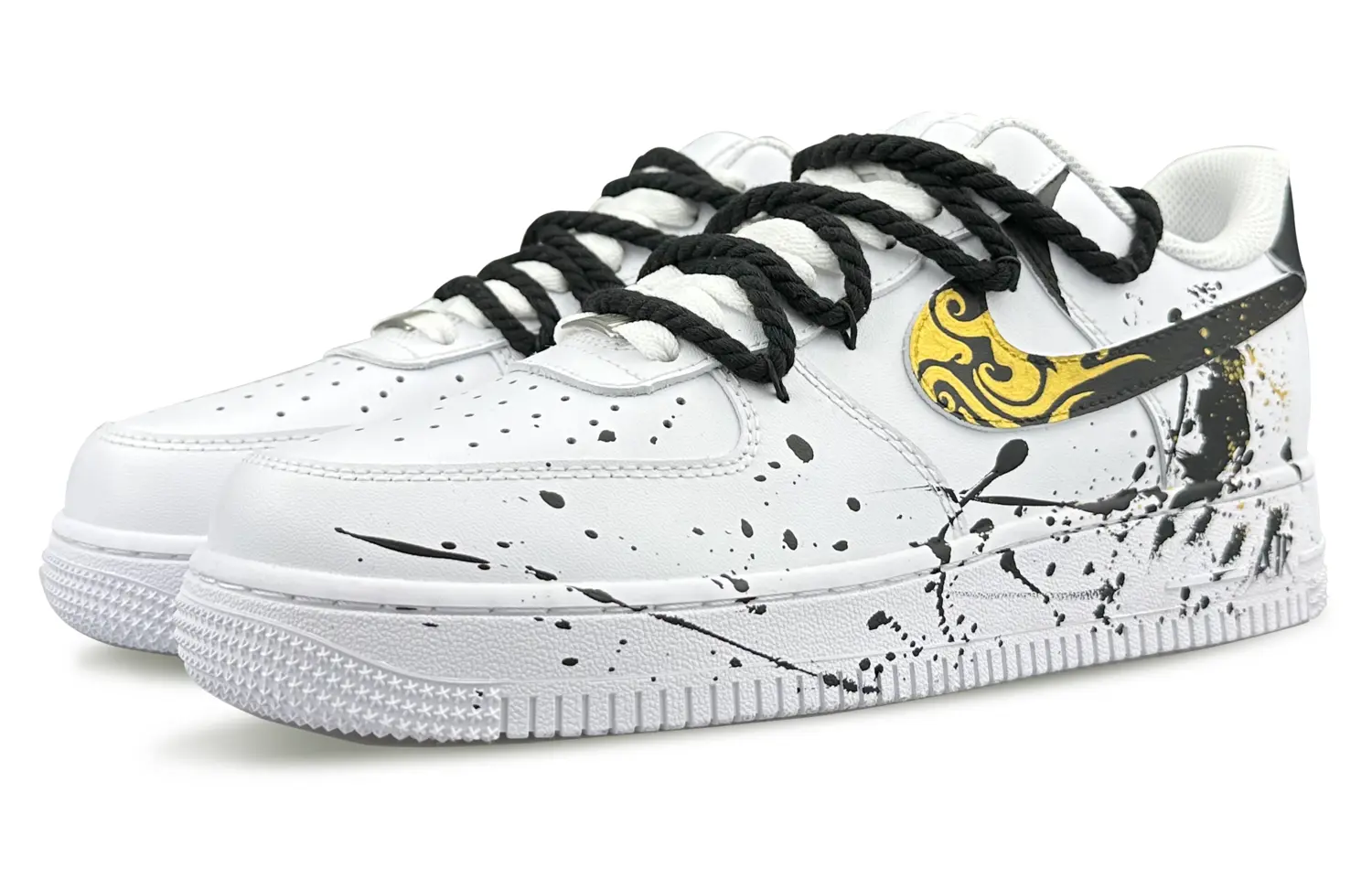 

Мужские кроссовки для скейтбординга Nike Air Force 1, Milky White