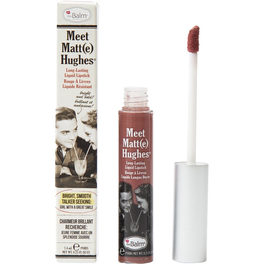 

Блеск для губ The Balm MeetMatteHughes Liquid Lipstick, Nr. 12 Sincere / 7,4 ml