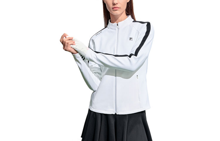 

FILA Куртка серии Golf женская Jade White, Белый, FILA Куртка серии Golf женская Jade White