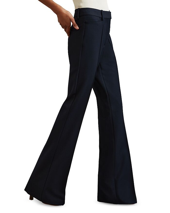 

Расклешенные брюки REISS Gabi, синий