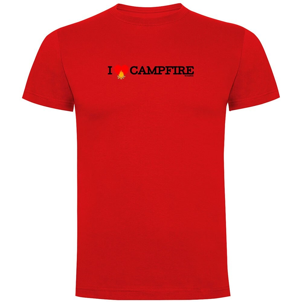 

Футболка с коротким рукавом Kruskis I Love Campfire, красный