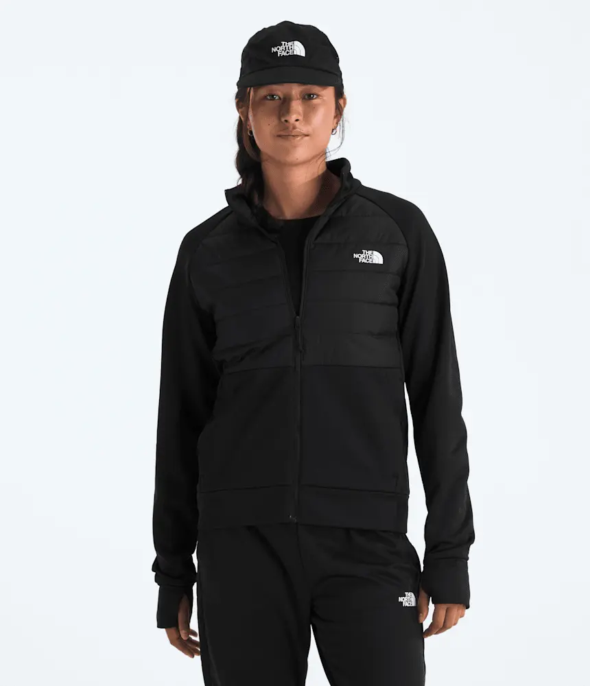 

Женская куртка Reaxion 2.0 Hybrid с застежкой-молнией The North Face, TNF Black Heather