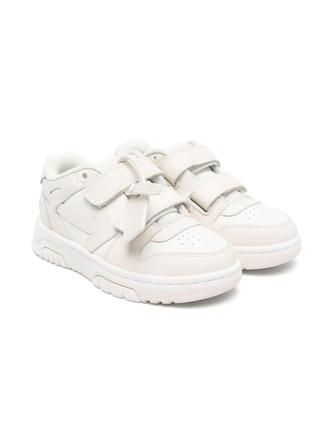 

Off-White Kids кроссовки Out Of Office Straps, белый