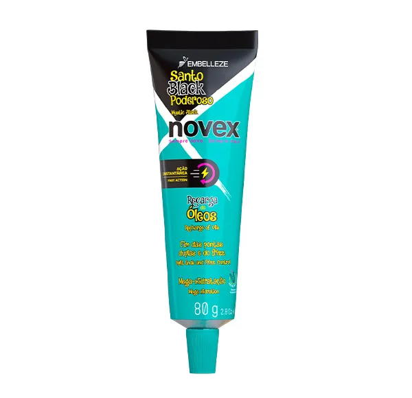 

Процедура глубокого увлажнения Santo Black Poderoso Novex, 80 g