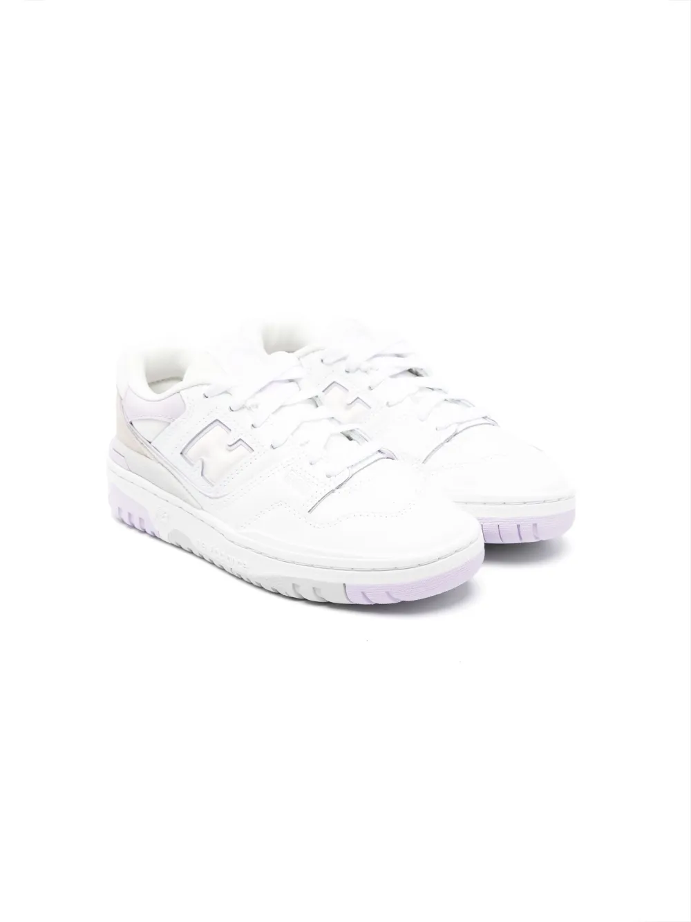 

Кроссовки 550 в двух тонах New Balance Kids, белый