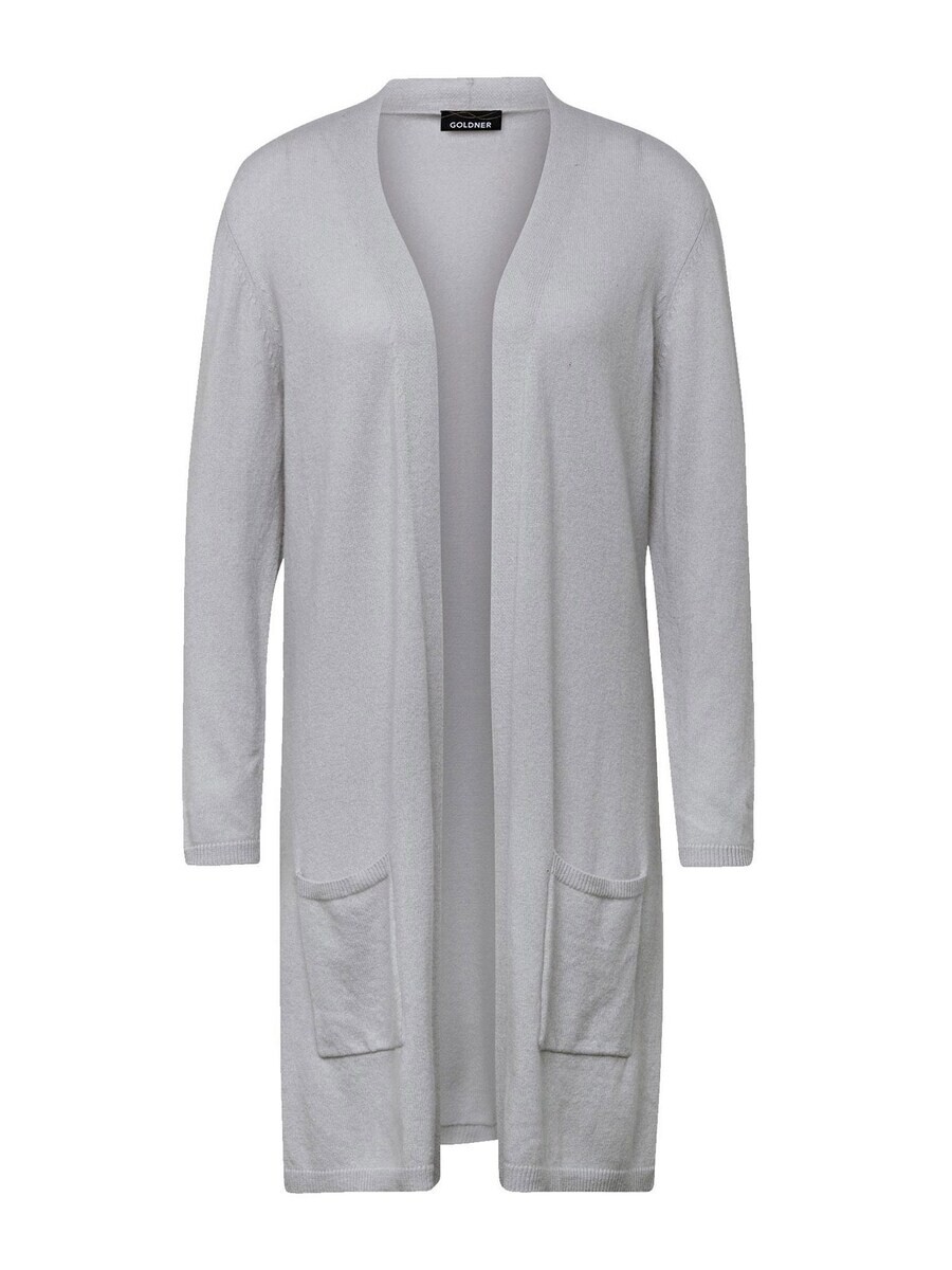 

Вязаный кардиган Goldner, цвет Silver Grey
