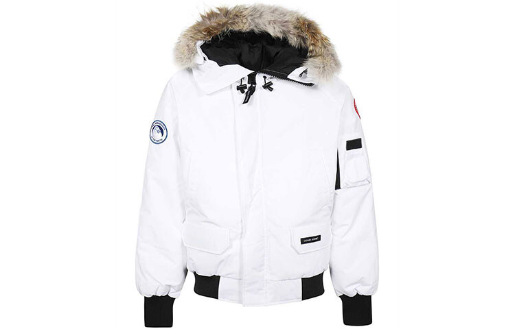 

Мужской пуховик Canada Goose, белый