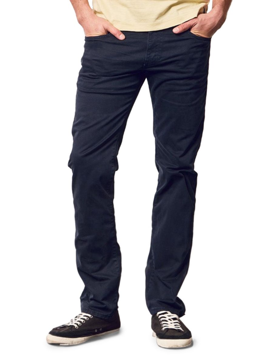 

Узкие брюки из твила с плоским передом Stitch's Jeans, цвет Colonial Blue