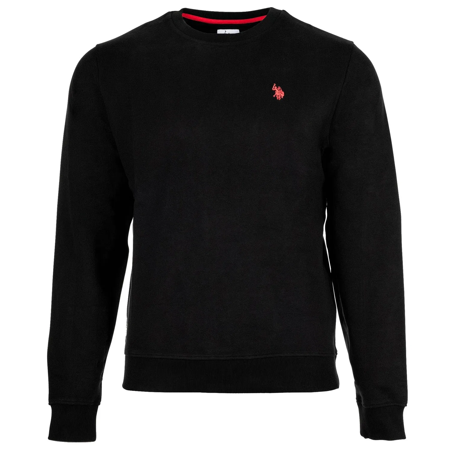 Свитшот однотонный U.S. Polo Assn., черный