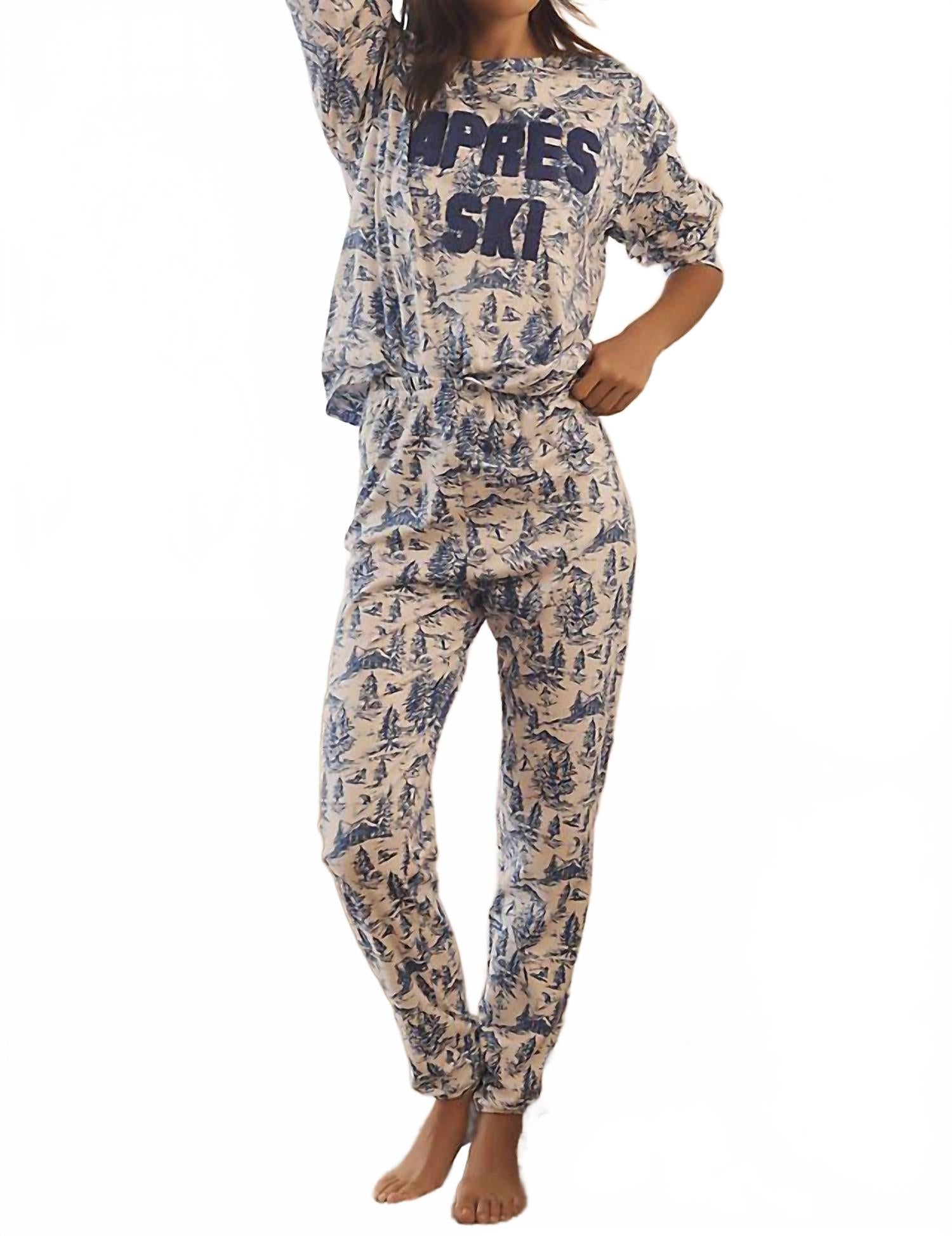 

Женские брюки Georgia в альпийском стиле Beach Riot, Alps Toile