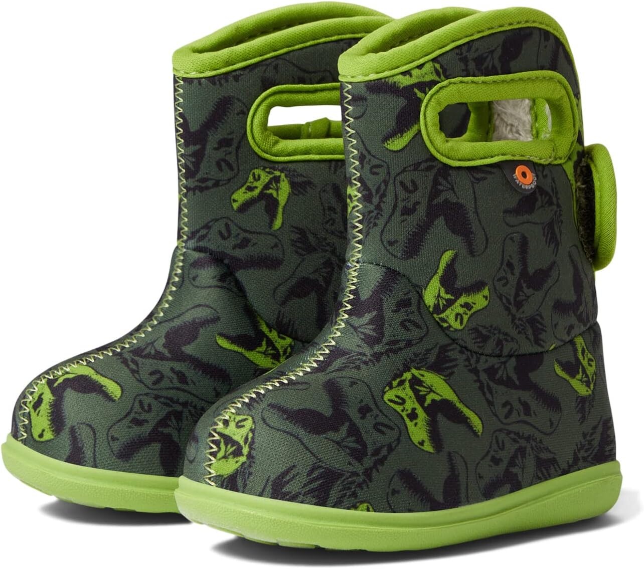 

Ботинки Bogs Kids Baby Bogs II Cool Dino, цвет Dark Green Multi