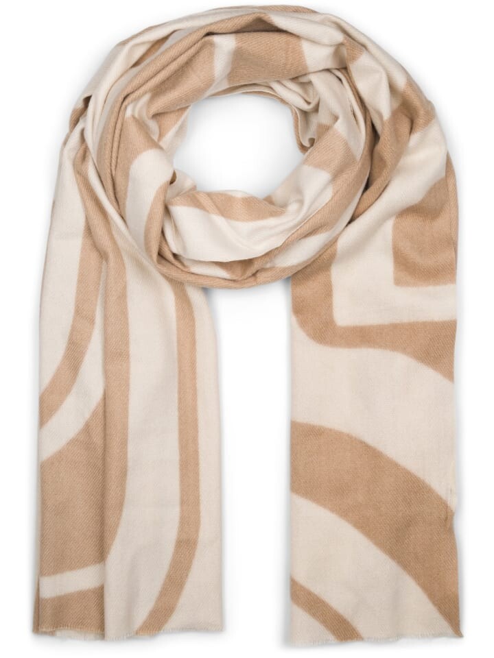 

Шарф styleBREAKER, цвет braun-beige