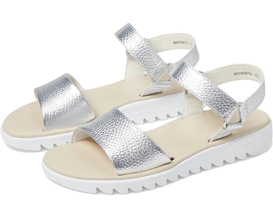 

Сандалии Paul Green Toni, цвет Silver Metallic Cervo