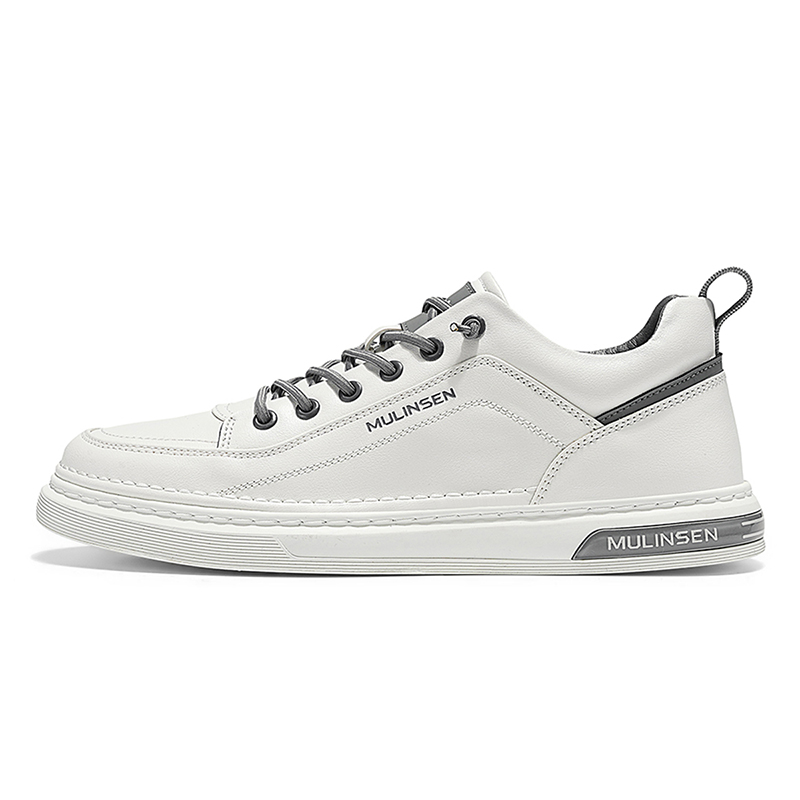 

Износостойкие и легкие низкие мужские кроссовки Mulinsen, White