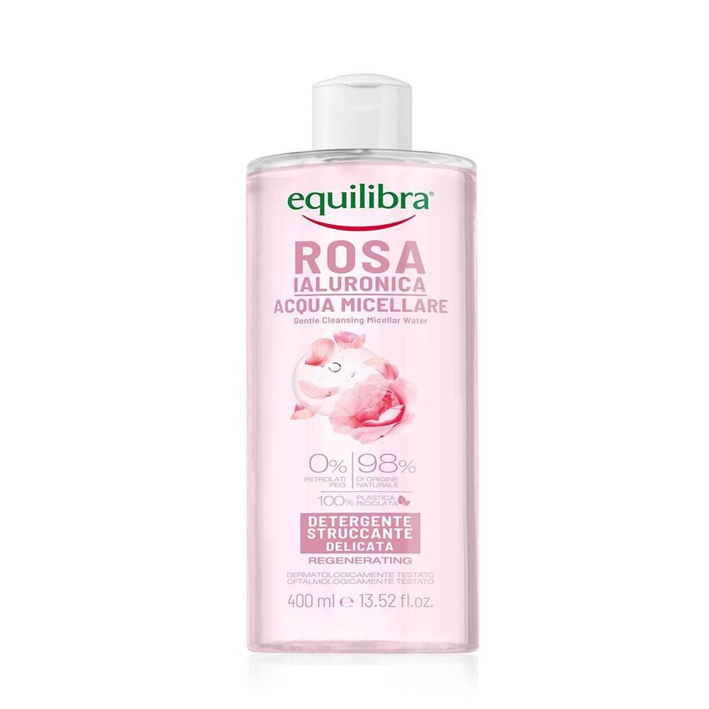 

Мицеллярная вода Agua micelar de rosa hialurónica Equilibra, 400 мл