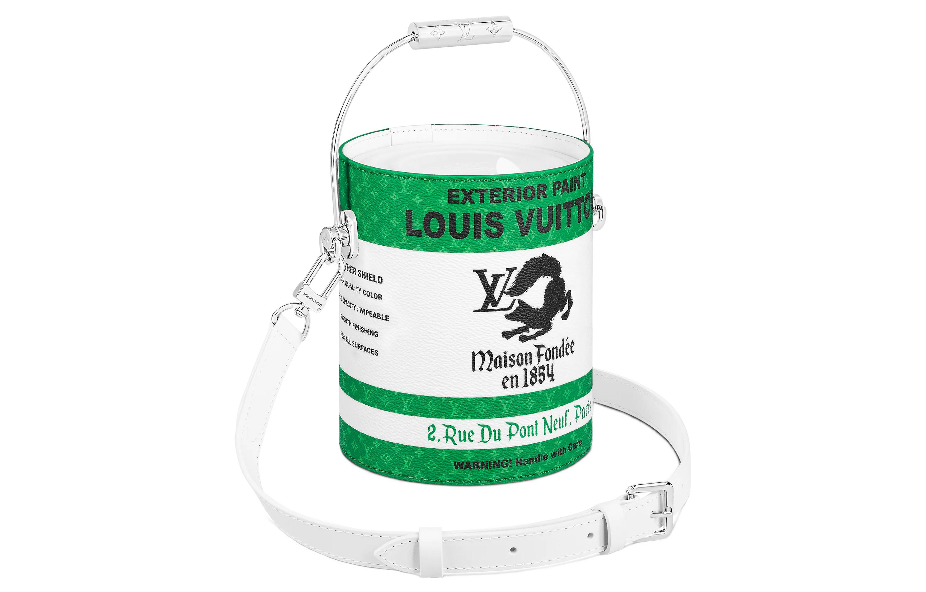 

LOUIS VUITTON Банка краски Lv Зелёная