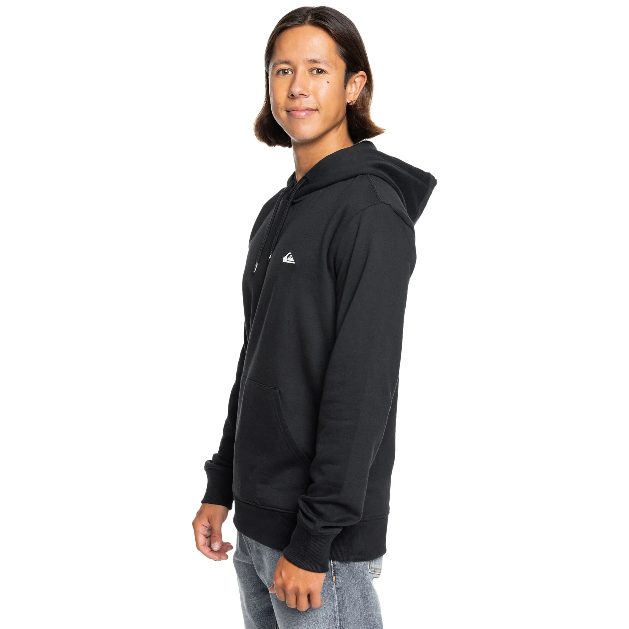 

Толстовка Quiksilver с капюшоном "BASIC HOODIE YOUNG MEN", черный