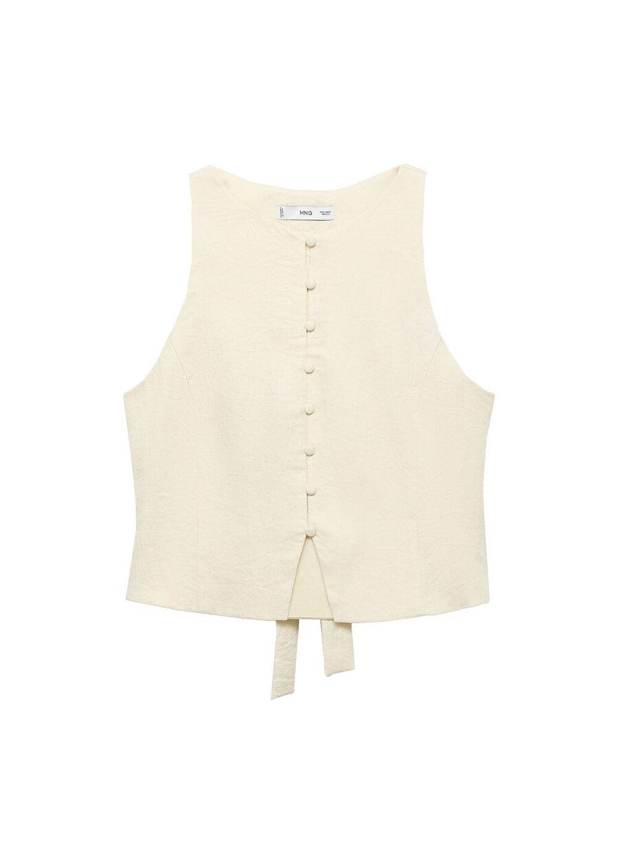 

Блуза MANGO, Beige