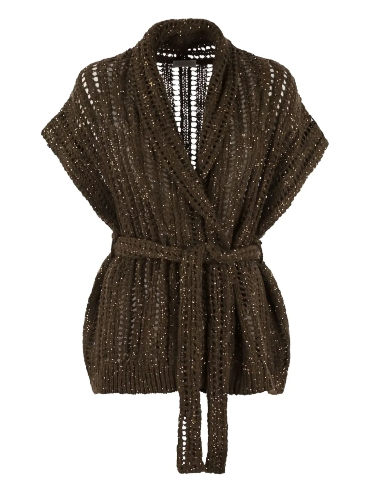 

Brunello Cucinelli Ослепительный кардиган, коричневый