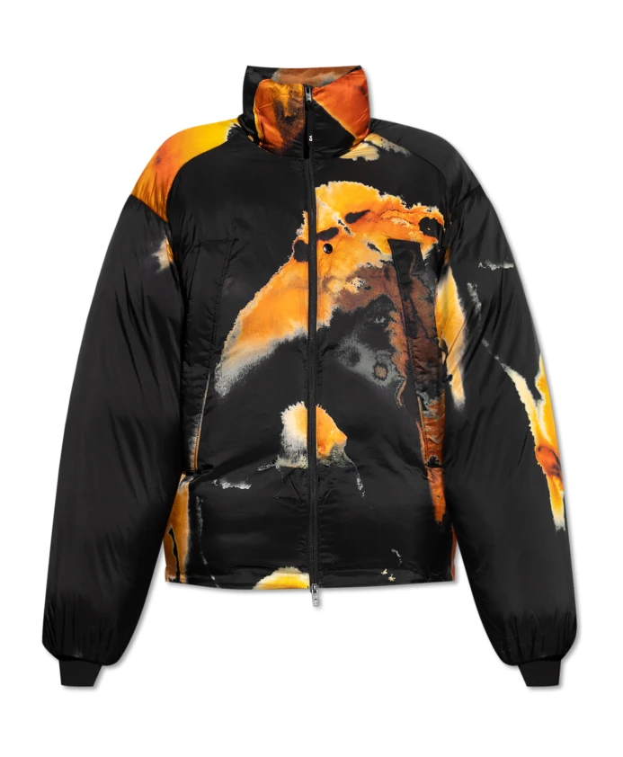 

Пуховая куртка с узором Y-3, черный