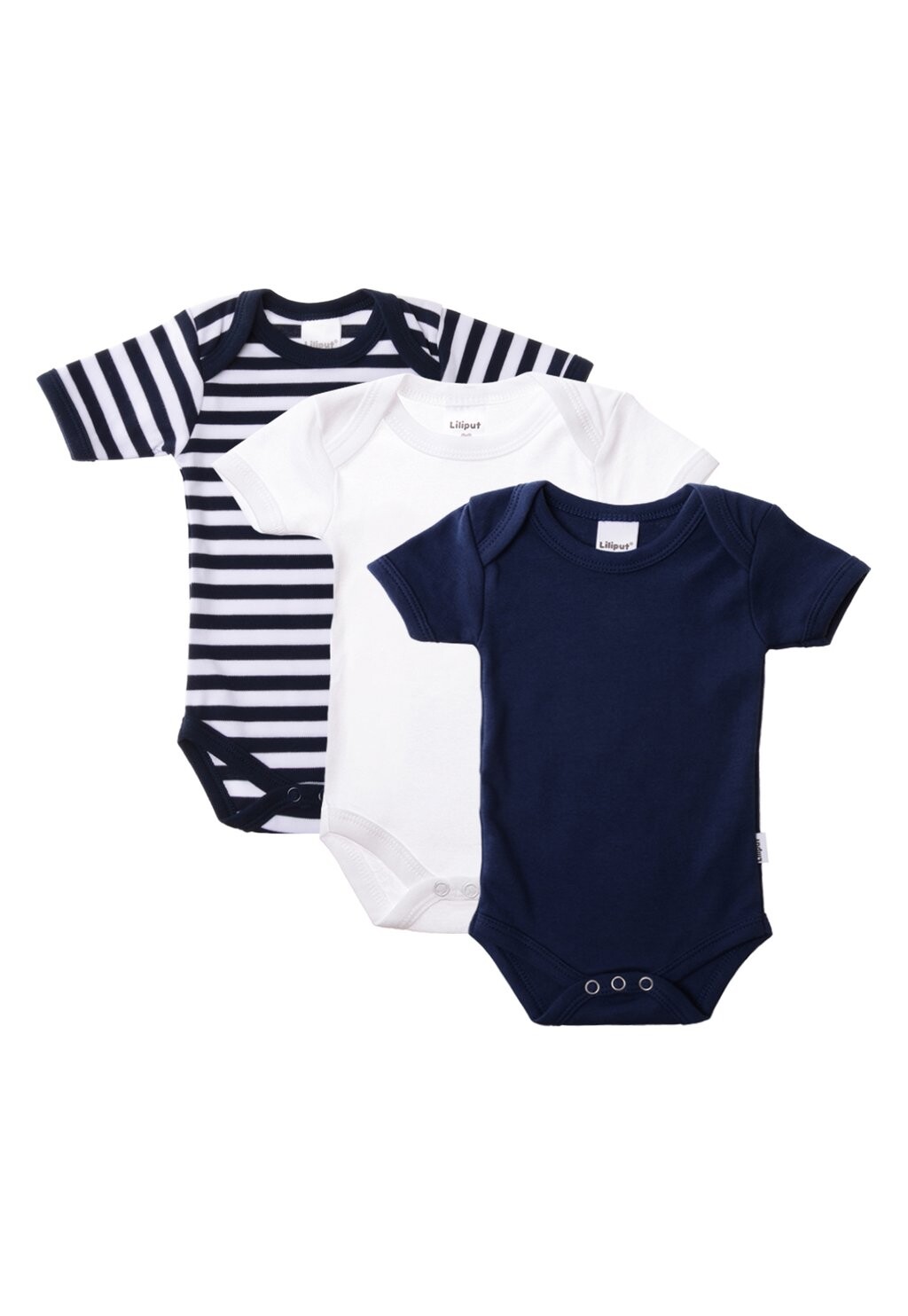 

Боди 3 PACK Liliput, цвет weiß/ blau/ blau/weiß