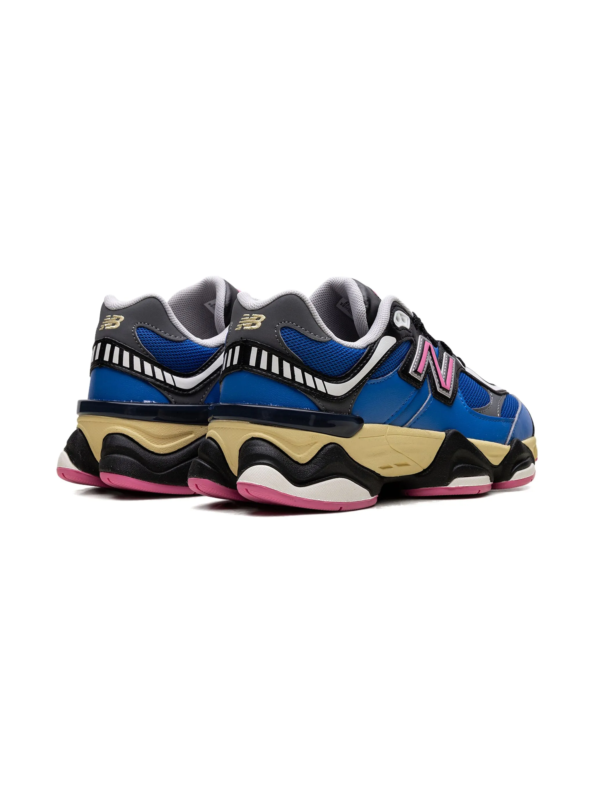 Кроссовки 9060 со вставками New Balance Kids, синий — фото 3