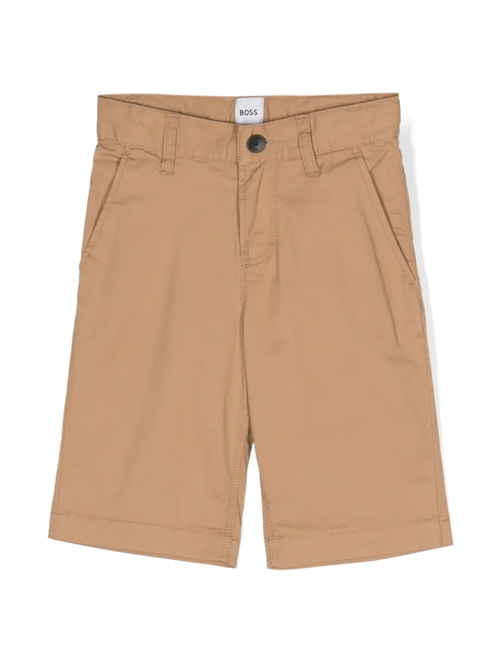 

Шорты с подворотами BOSS Kidswear, нейтральный