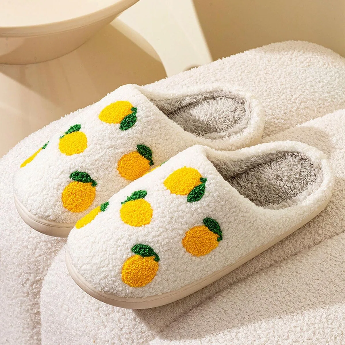 Тапочки с мягкой стелькой из пены с памятью, 2-lemon QHTAZ — фото 4