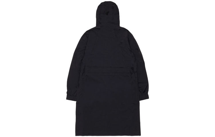 Куртка Men's Nike ESC Series Every Stitch Series Solid Color Long Sleeves Hooded Windbreaker Jacket Black — фото 2