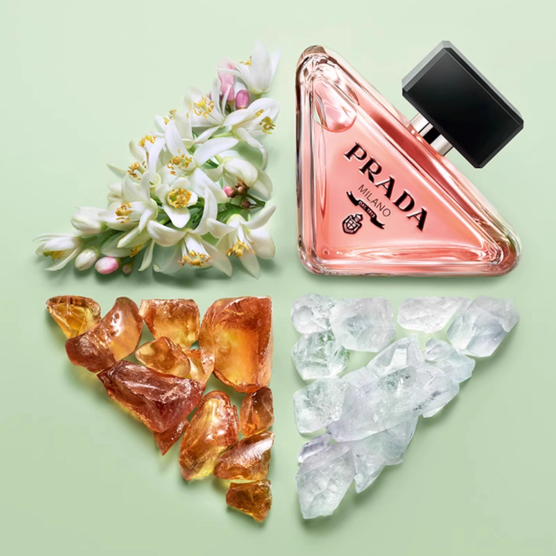 PRADA I Am Inherently Enigmatic White Musk набор духов Eau De Parfum EDP Bitter Neroli Amber 50мл+3,8г — фото 3
