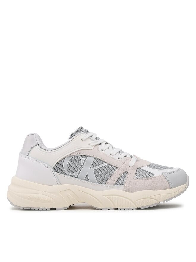 

Кроссовки Retro Tennis Laceup Mix Lth Calvin Klein, серый