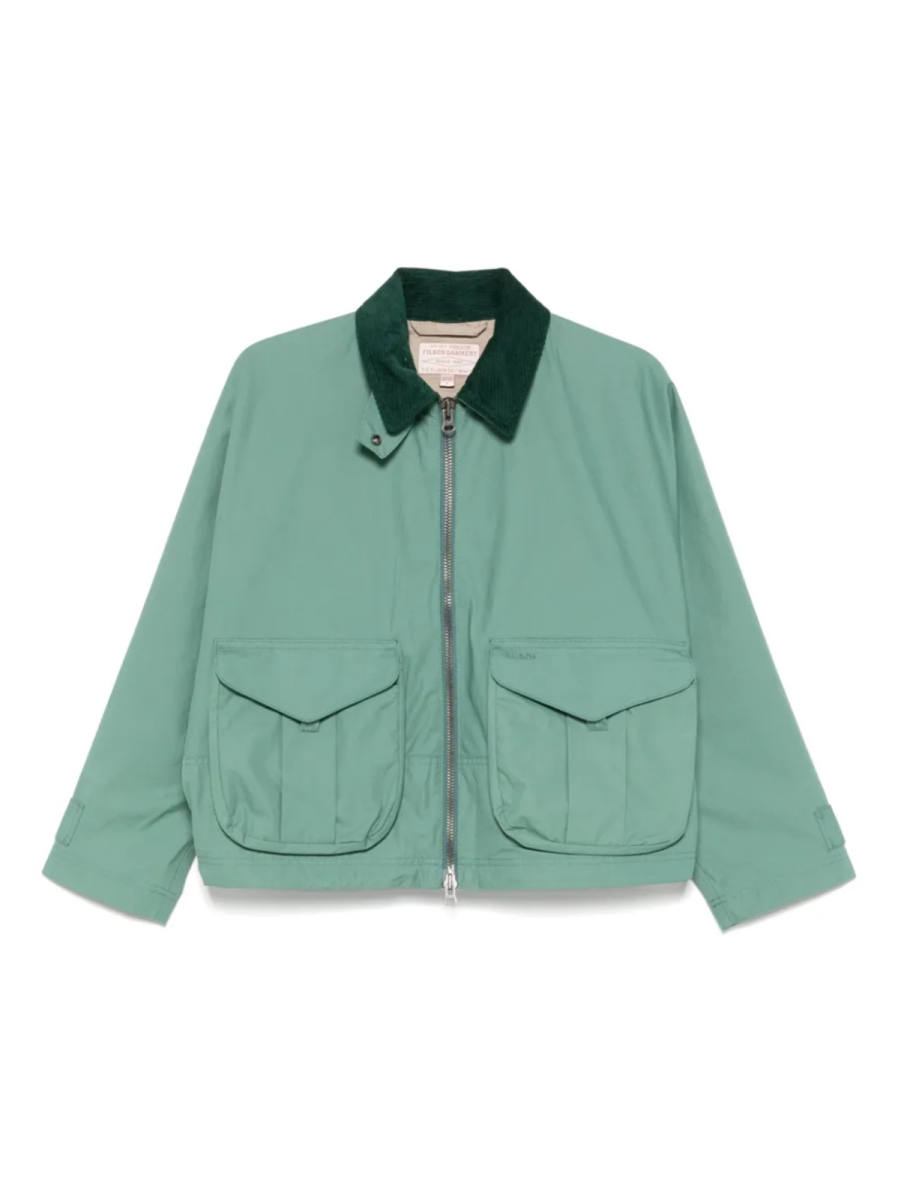 

Куртка с вышитым логотипом Filson, зеленый