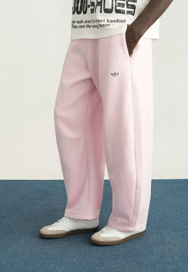 Спортивные брюки унисекс с графическим принтом Adidas Originals, Clear Pink