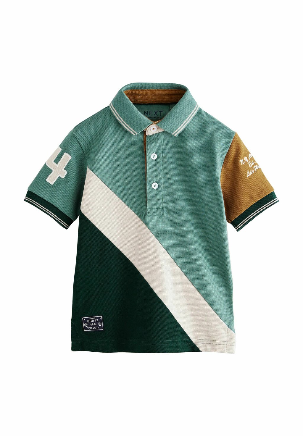 

Поло REGULAR FIT - SHORT SLEEVE Next, зеленый