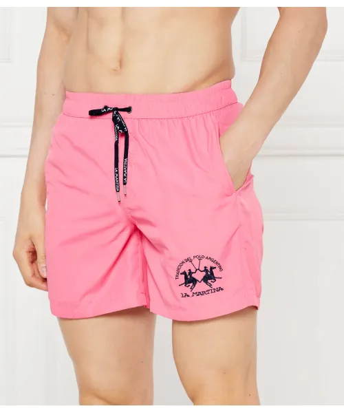 

Пляжные шорты Regular fit La Martina, розовый