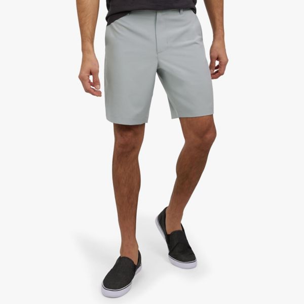 

Мужские классические шорты для ходьбы длиной 9 дюймов Quiksilver, цвет smoked grey