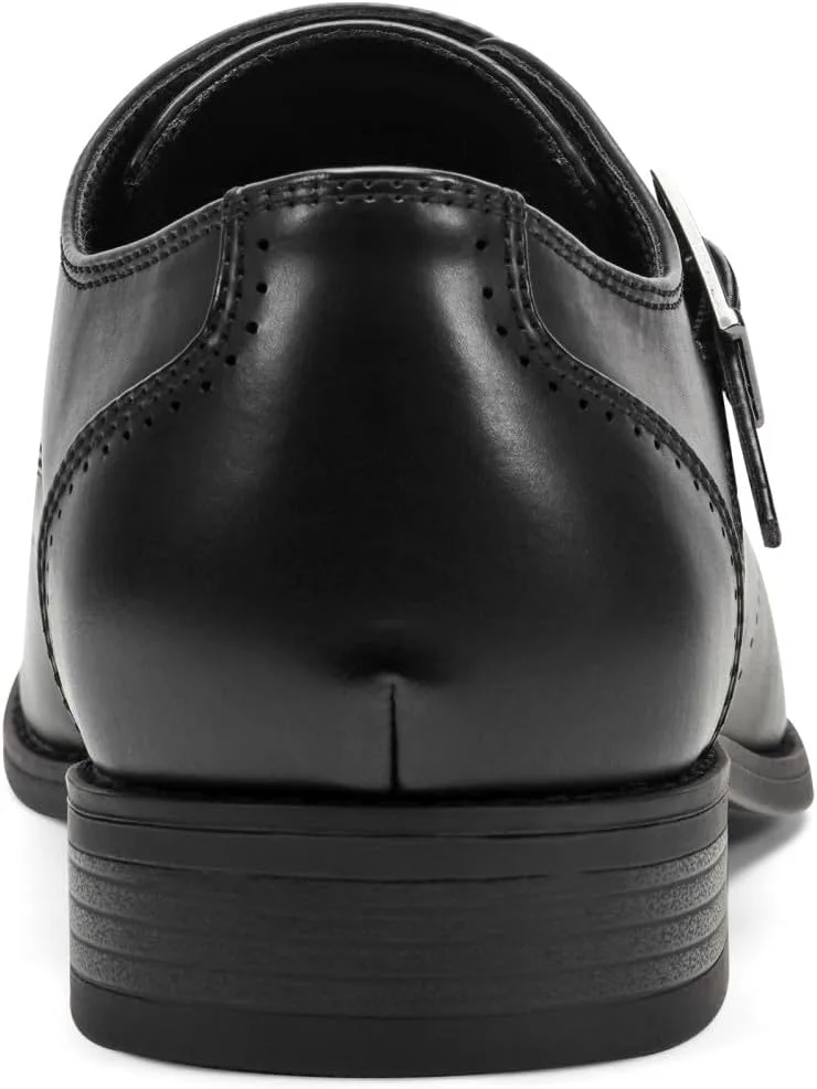 Мужские туфли Kenneth Cole Cheer Single Monk Strap, черный — фото 2