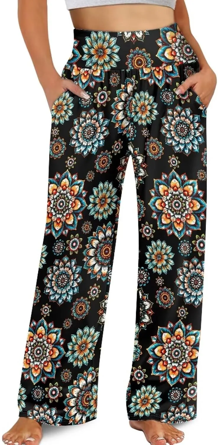 

Ystardream Plus Size широкие брюки для женщин свободного кроя S-3XL