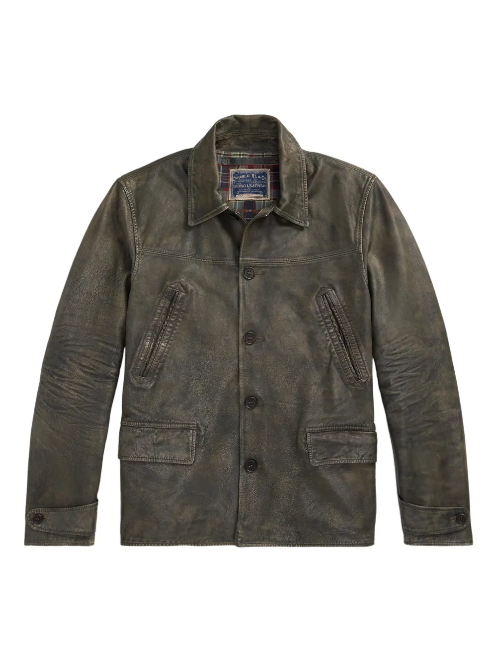 

Куртка с эффектом потертости Ralph Lauren RRL, серый
