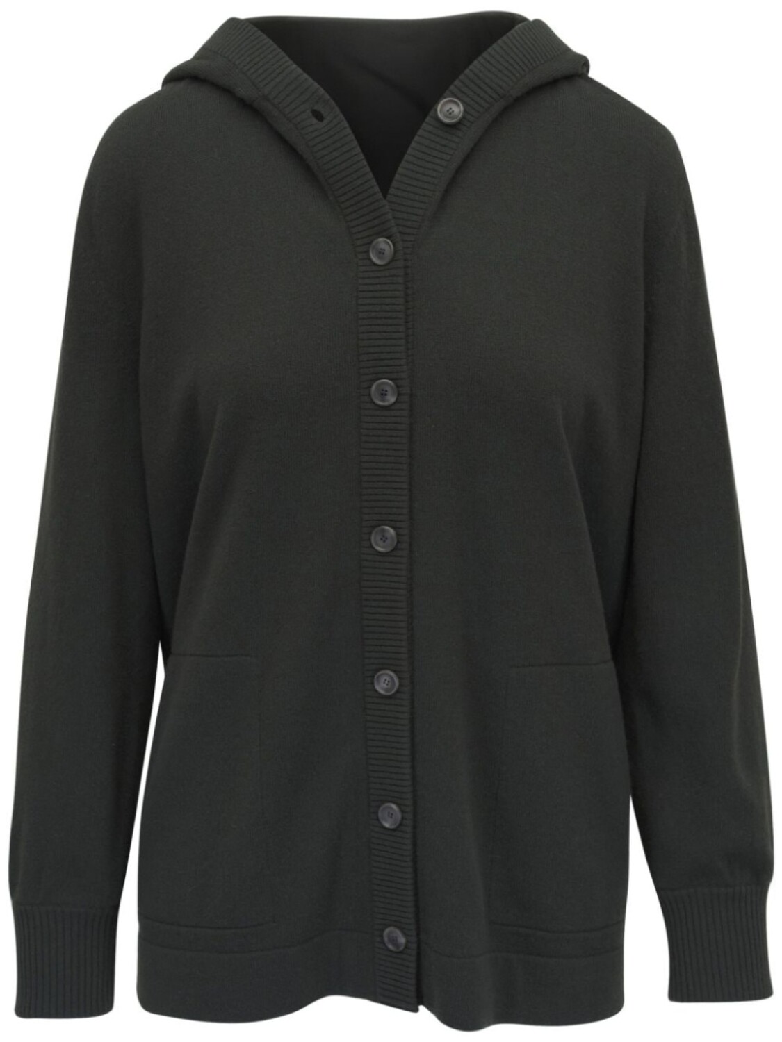 

Akris кардиган с капюшоном, черный