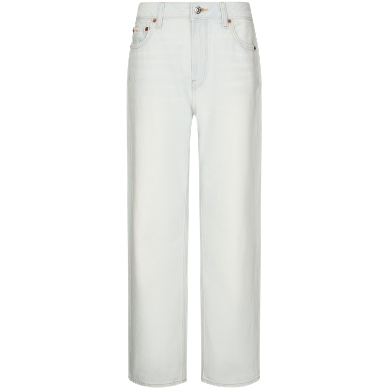 Calvin Klein Джинсы женские SCJ Denim White Moderate Straight Fit — фото 3