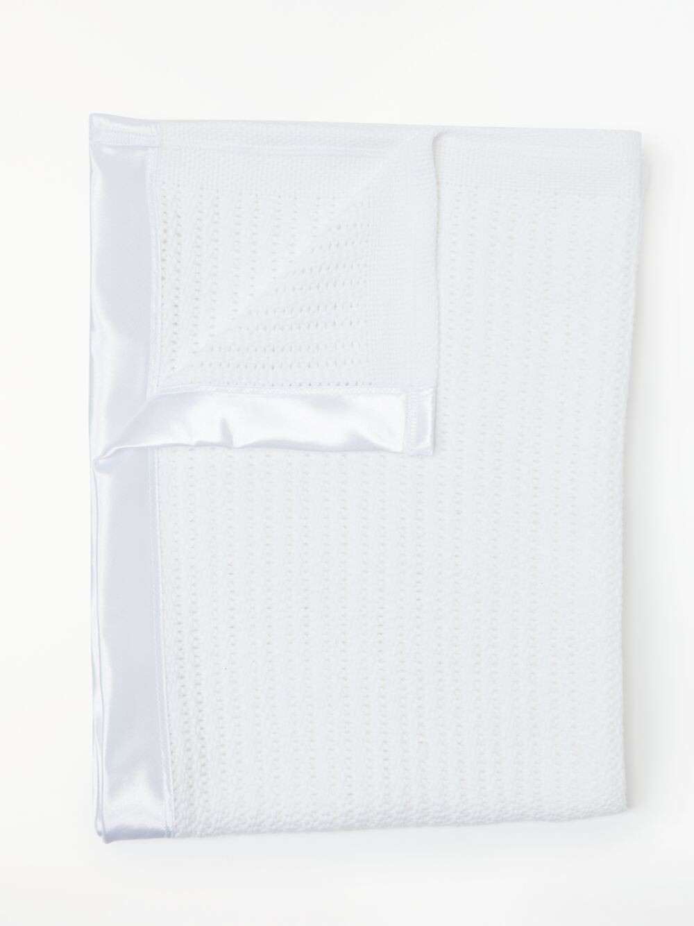 

Одеяло для коляски John Lewis Baby GOTS из органического хлопка, 90 x 70 см, белое