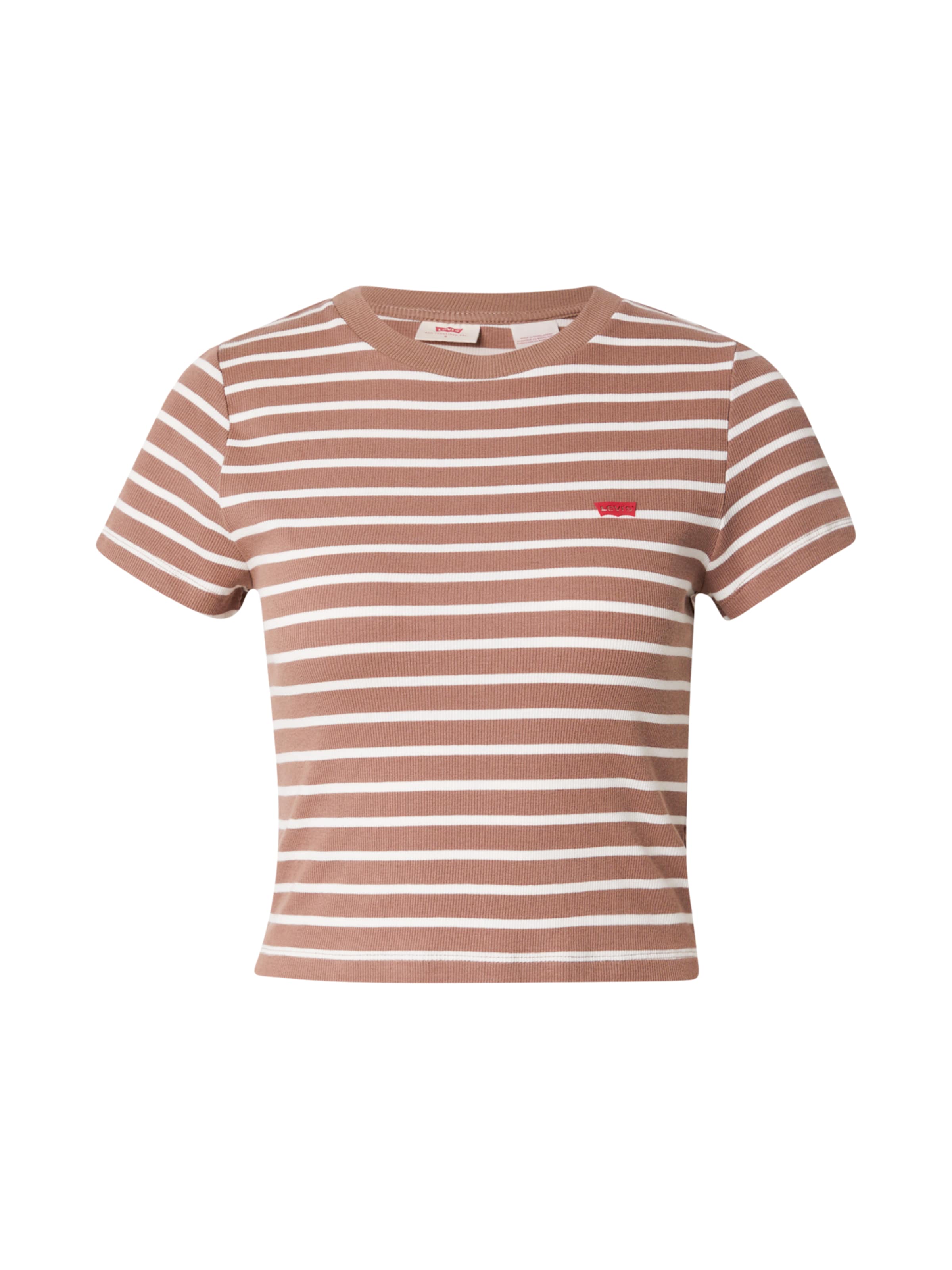 

LEVI'S Футболка 'Essential Sporty Tee' в светло-коричневом цвете, Коричневый, LEVI'S Футболка 'Essential Sporty Tee' в светло-коричневом цвете