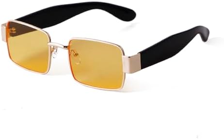 

Модные прямоугольные солнцезащитные очки в стиле панк для женщин, большие квадратные очки в широкой металлической оправе, стильные мужские солнцезащитные очки MTZJH, C3