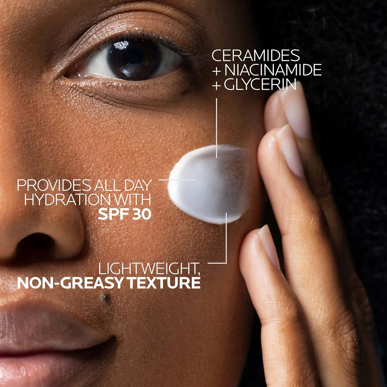 Крем для лица SPF LA ROCHE-POSAY Toleriane Double Repair матирующий увлажняющий, ежедневный уход для жирной кожи с — фото 4