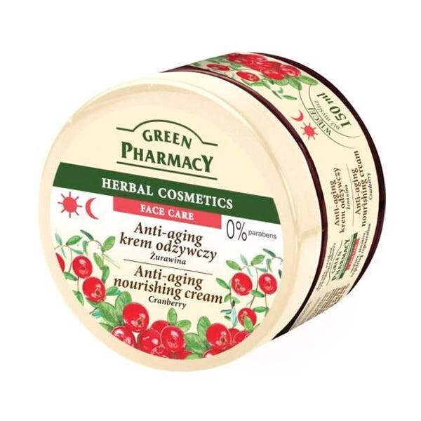 

Антивозрастной питательный крем «Клюква» 150 мл Green Pharmacy