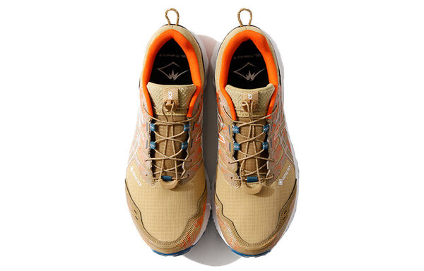 Кроссовки стоят xf ce x gel fujitrabuco 9 gtx Asics, желтый — фото 4