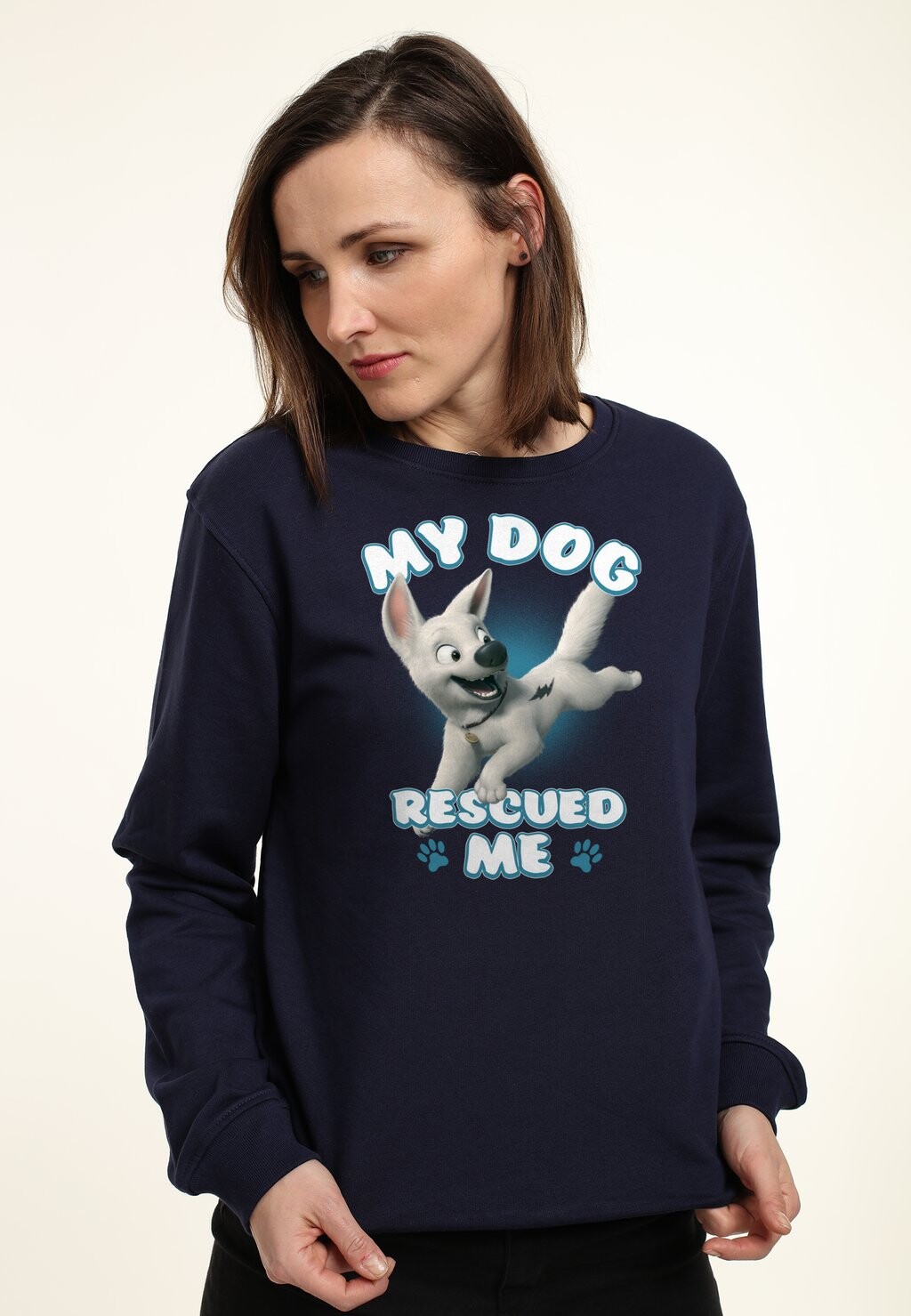 

Толстовка BOLT DOG RESCUED ME Disney, темно-синий