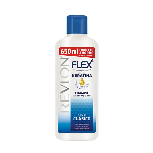 

Классический шампунь для всех типов волос Keratina Flex, 650 ml